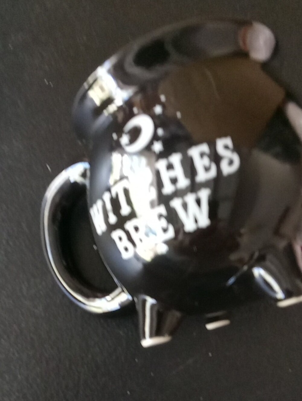Witches Brew Ceramic Mug Halloween Decoration